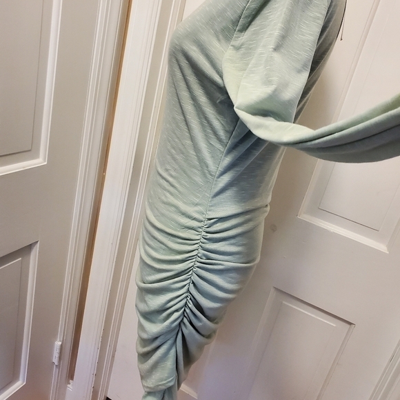 EUC Kirundo Sage Green Knit Dress Size Small - Picture 5 of 11